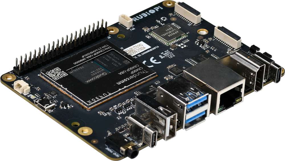 RUBIK Pi 3 board top view